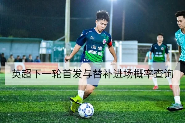 英超下一轮首发与替补进场概率查询